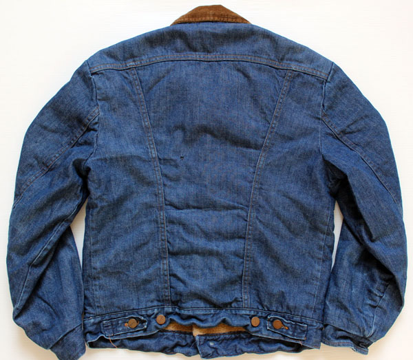 70s USA製 Wranglerラングラー ボアライナー デニムジャケット 38