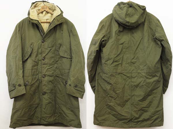 50s 米軍 M-47 パーカー オーバーコート ウールパイルライナー付き