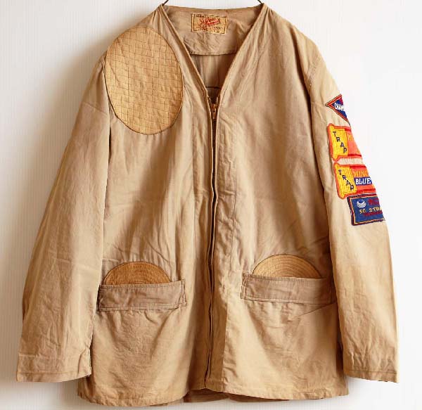 40s St.Croix パッチ付き シューティングジャケット - Sixpacjoe Web Shop