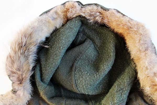 50s 米軍 U.S.ARMY M-51 パーカー用 コヨーテファー フード 後期型