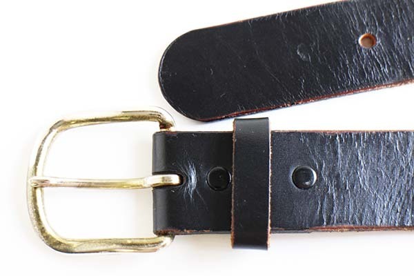 90s USA製 Levi'sリーバイス レザーベルト 黒 34 - Sixpacjoe Web Shop