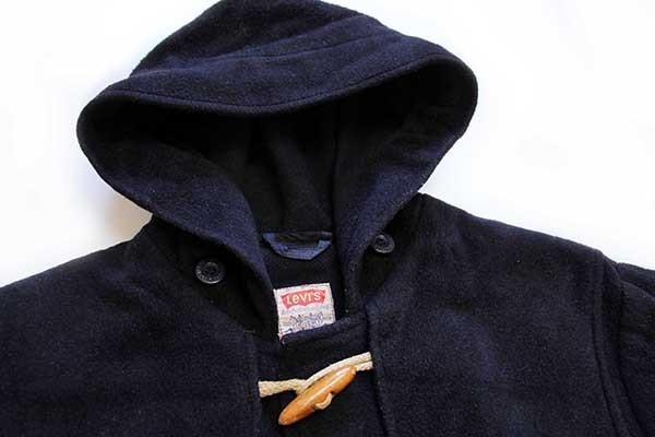 80s イタリア製 Levi'sリーバイス メルトン ウール ダッフルコート