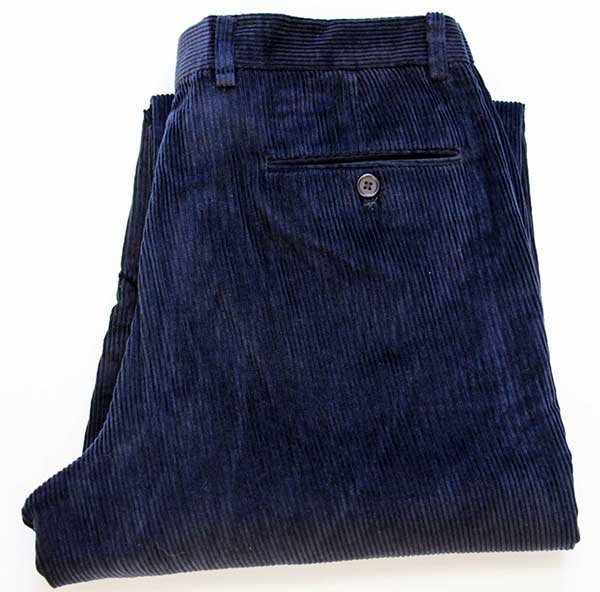 LAUREN ラルフローレン ツータック コットン 太畝 コーデュロイパンツ