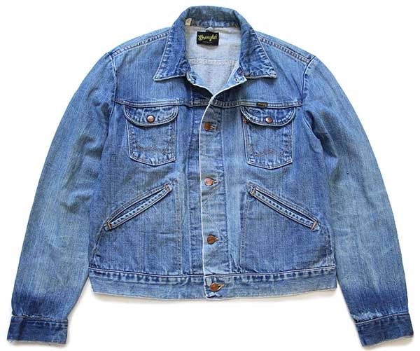 70s USA製 Wranglerラングラー 124MJ デニムジャケット - Sixpacjoe