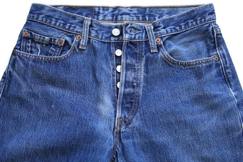 00s USA製 Levi'sリーバイス 501 デニムパンツ w31 L32☆123