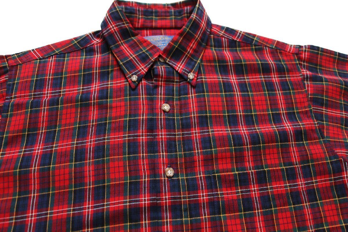 70s USA製 SIR PENDLETONサーペンドルトン AUTHENTIC MACPHERSON RED