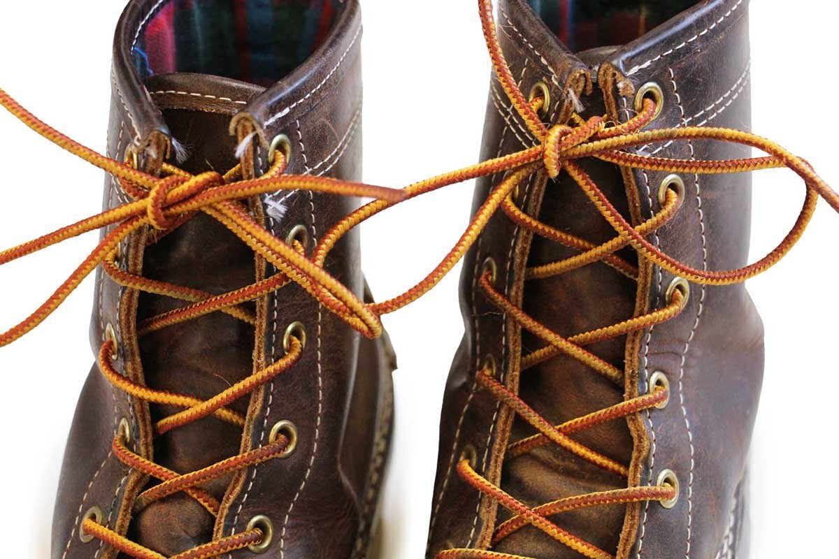 LLbeanビーンブーツ ガッシュー ブラウン レースアップ 赤ソール