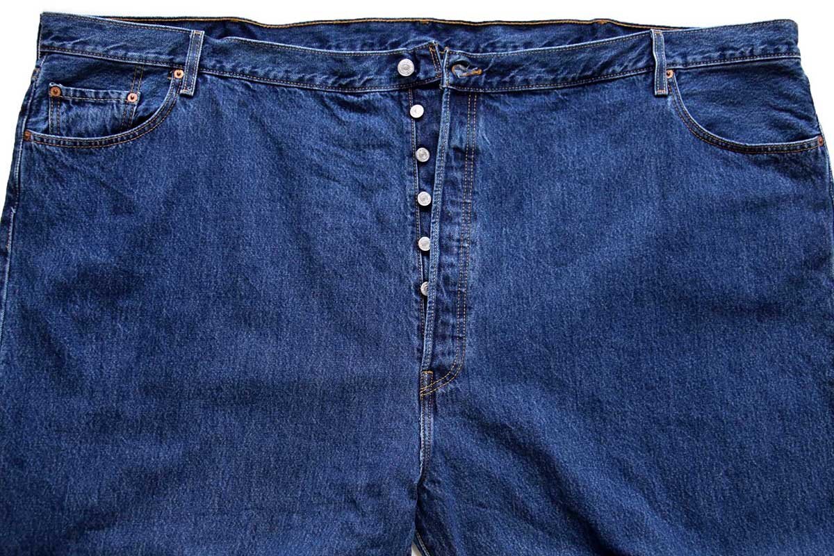 00s Levi'sリーバイス 501 デニムパンツ W60☆超特大 バナー