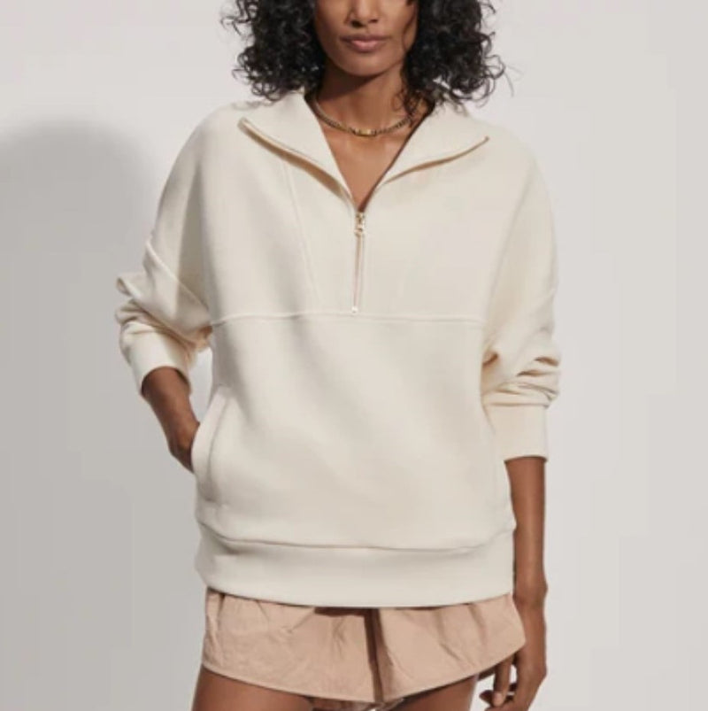 Colebrook Half Zip Sweat - Varley - simplyWORKOUT – SIMPLYWORKOUT