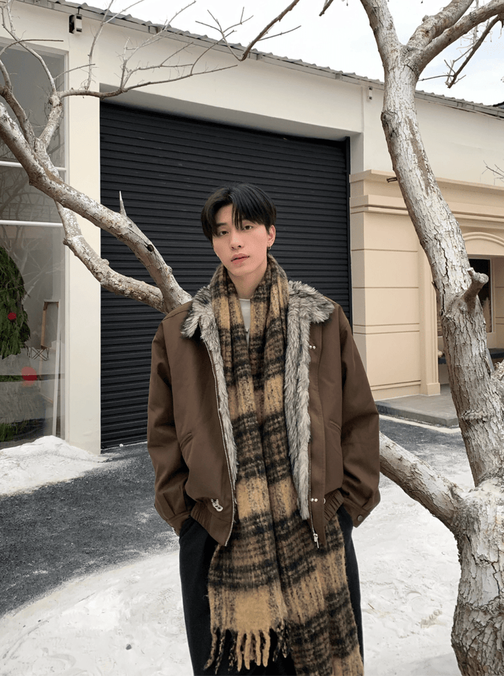 ファー付きファイヤーマンジャケット OR4790 – 韓国メンズファッション