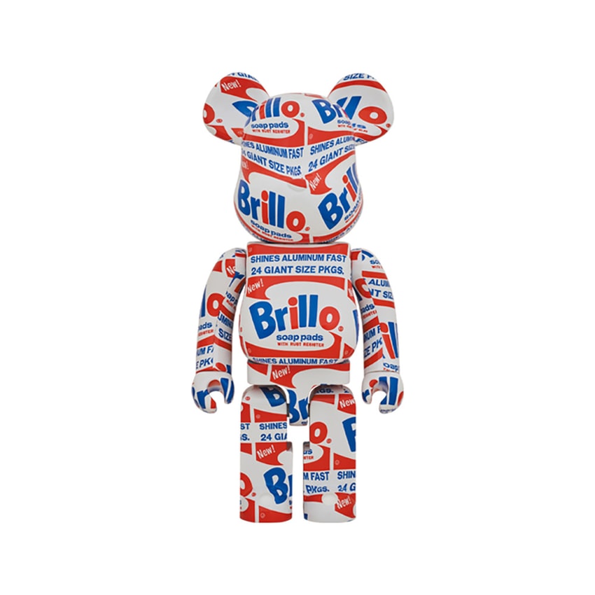 Be@rbrick Andy Warhol “Brillo” 1000% Collectible Figure by Medicom
