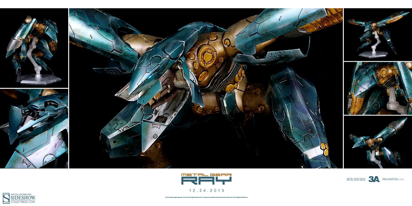 Metal Gear Ray Figure | Sideshow Collectibles