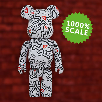 Be@rbrick Keith Haring #8 1000% Collectible Figure by Medicom Toy