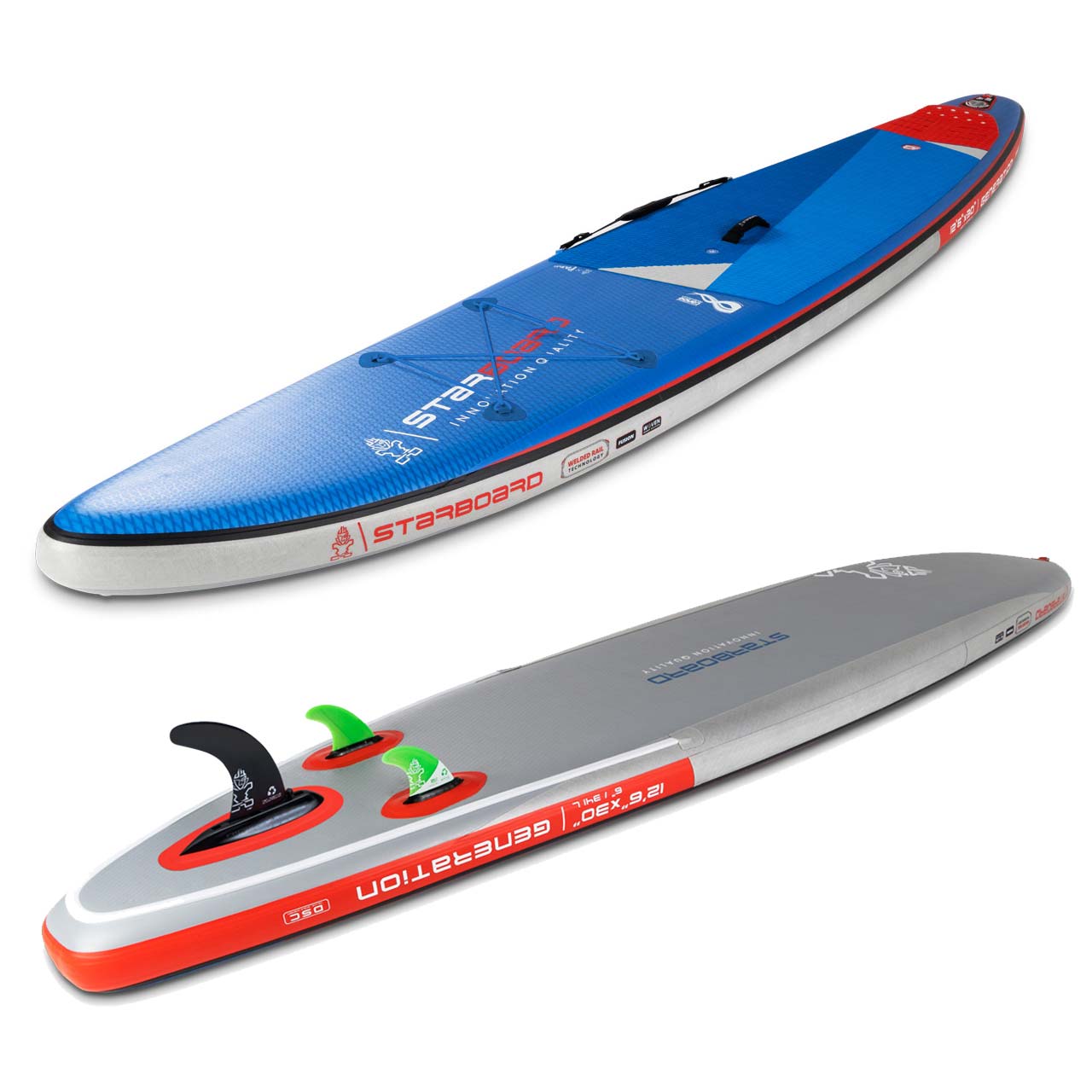 Starboard Generation 12'6 Inflatable Deluxe SUP - 2023