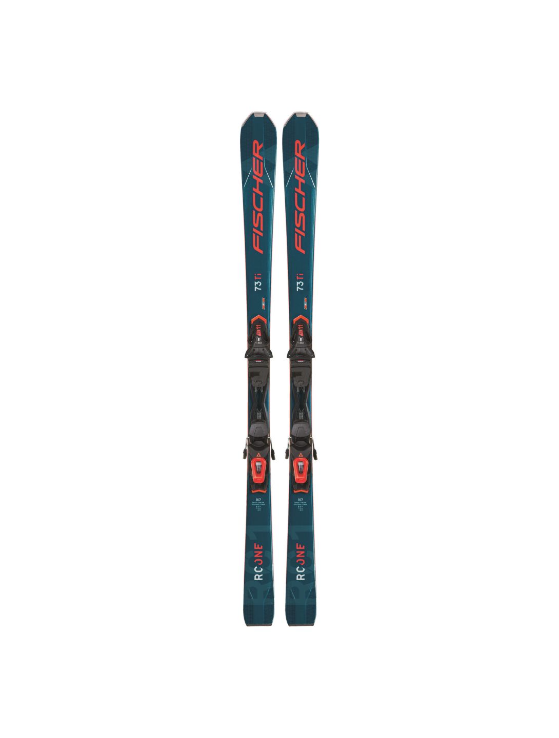 Fischer, RC ONE 73 Ti AR + RS 11 PR skis at SkiWebShop ✓ 100