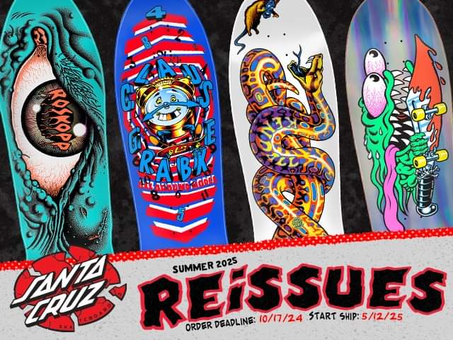 Santa Cruz Summer 2025 reissues – SkateTillDeath.com