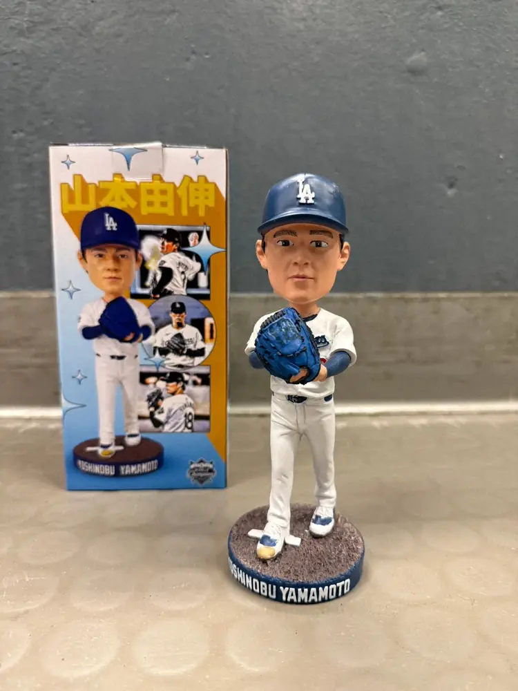記事全文】ドジャース・山本由伸のボブルヘッド人形 来場者に配布