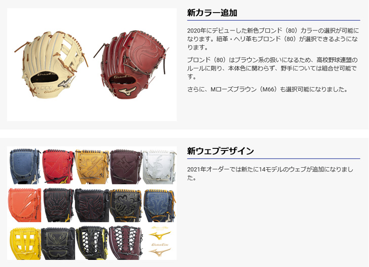 ミズノ 軟式グラブ ミズノプロ オーダーグラブ 軟式オーダー BSS