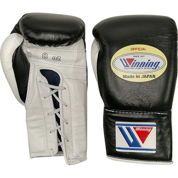 ウイニング(WINNING) ボクシンググローブ プロ試合用 8オンス ひも式