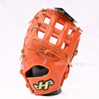 ハタケヤマ 硬式用 ファーストミット V-F1tr Vオレンジ 一塁手用 高校