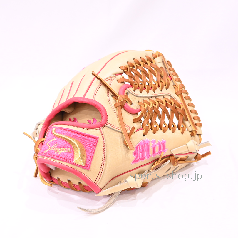 二宮町 美海選手 久野田スラッガー 軟式用 オーダー グラブ KSN-SSJ3