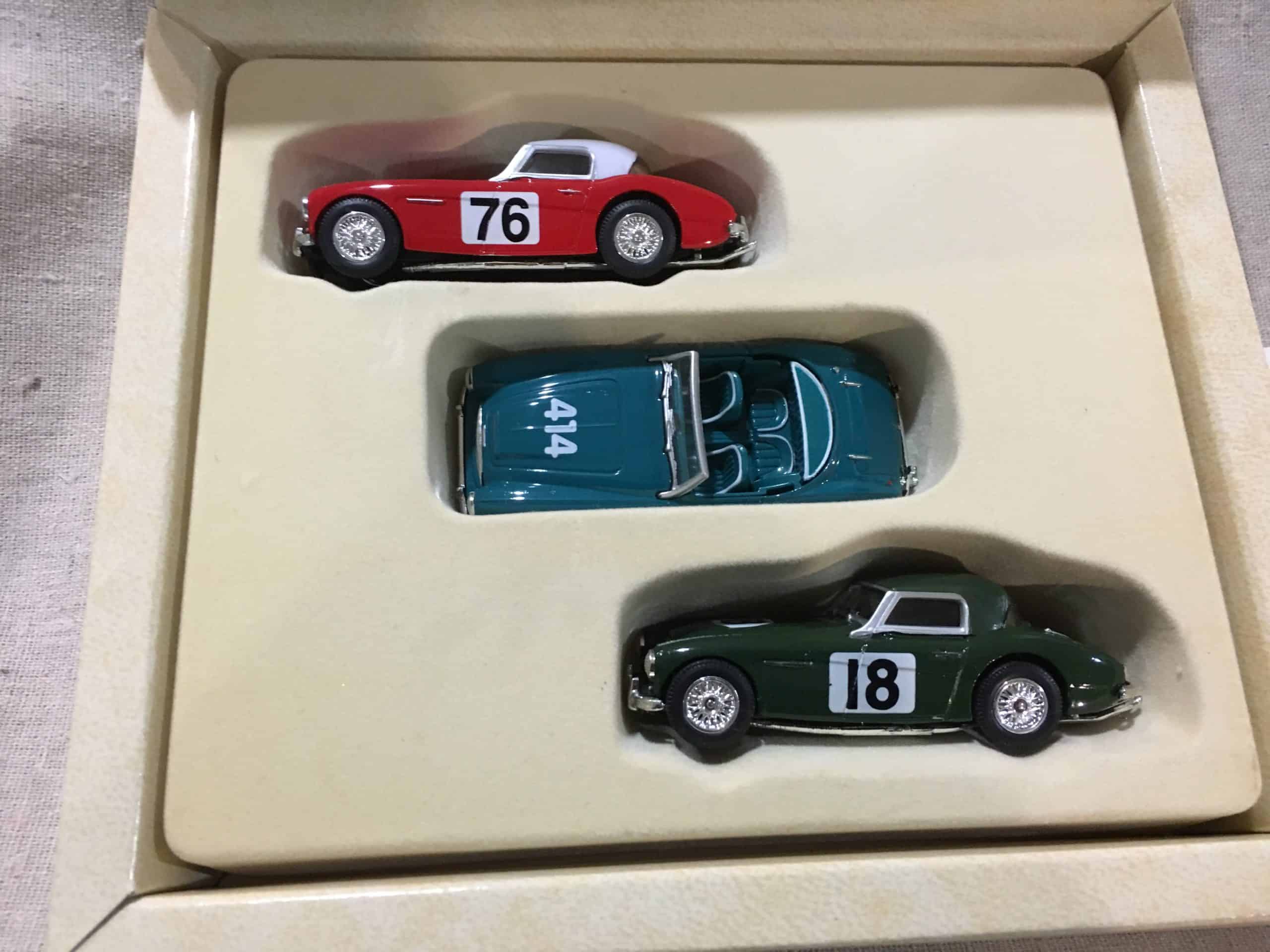 Austin Healey Competition Collection Corgi Model Set - Sports