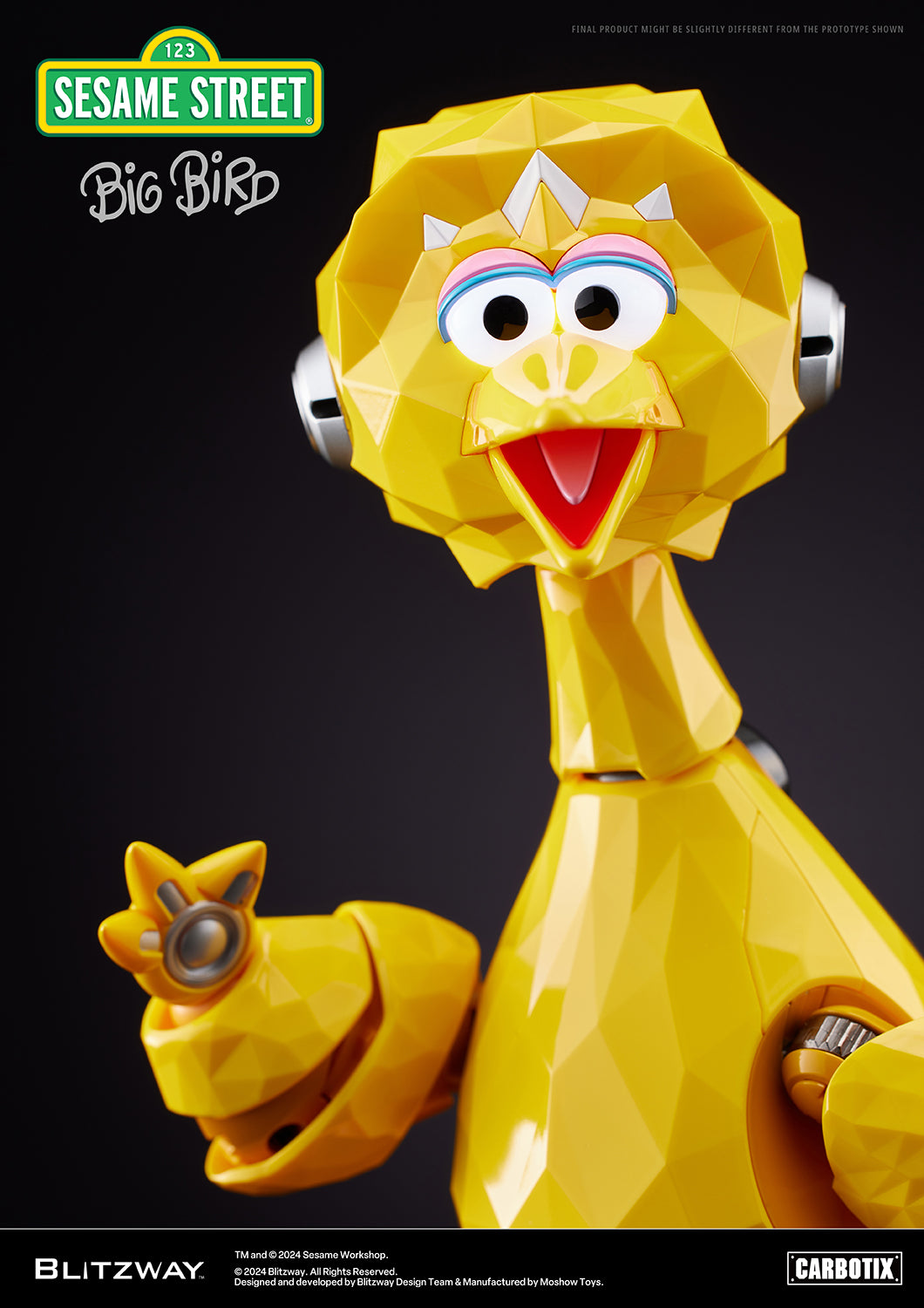 Sesame Street - Big Bird CARBOTIX Figure - Spec Fiction Shop
