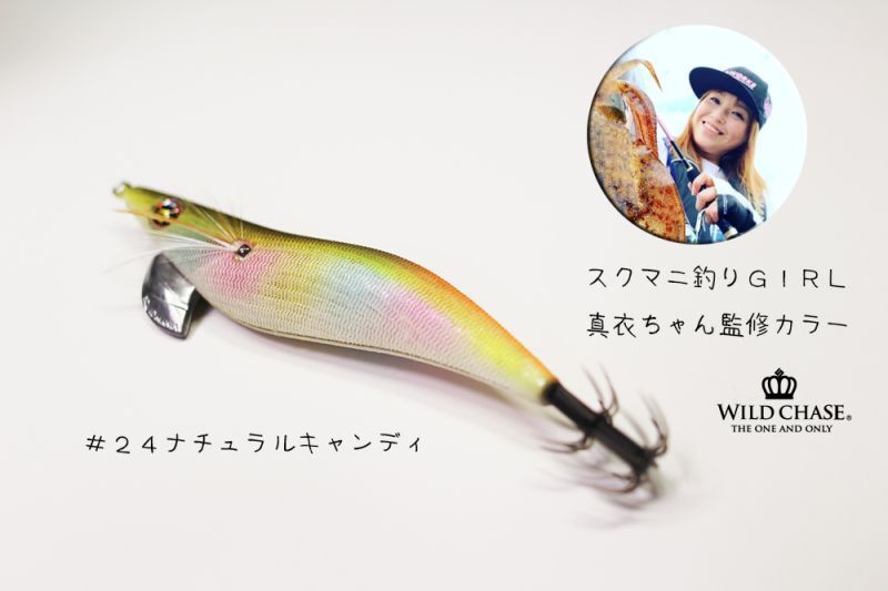 WILD CHASE 3.5号 (24) NATURAL CANDY - エギングショップ SQUID MANIA