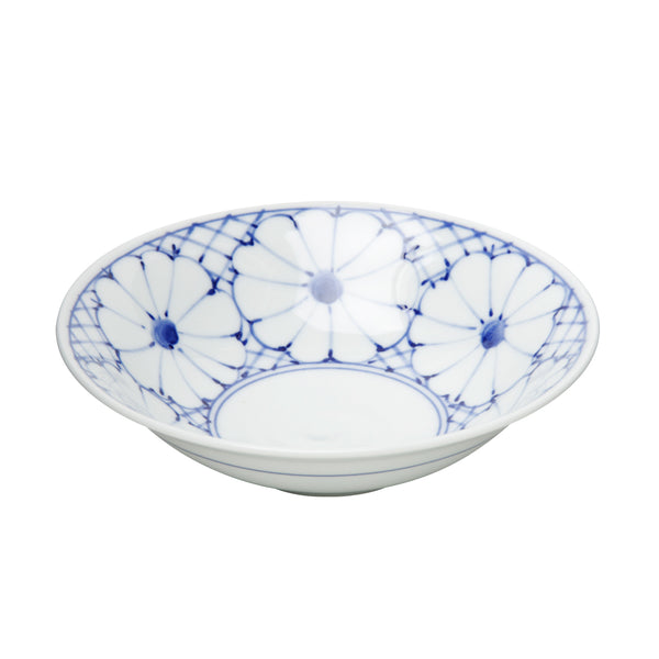 波佐見焼 染付 輪花紋 中鉢 15.5cm 高山陶器の通販｜Studio1156