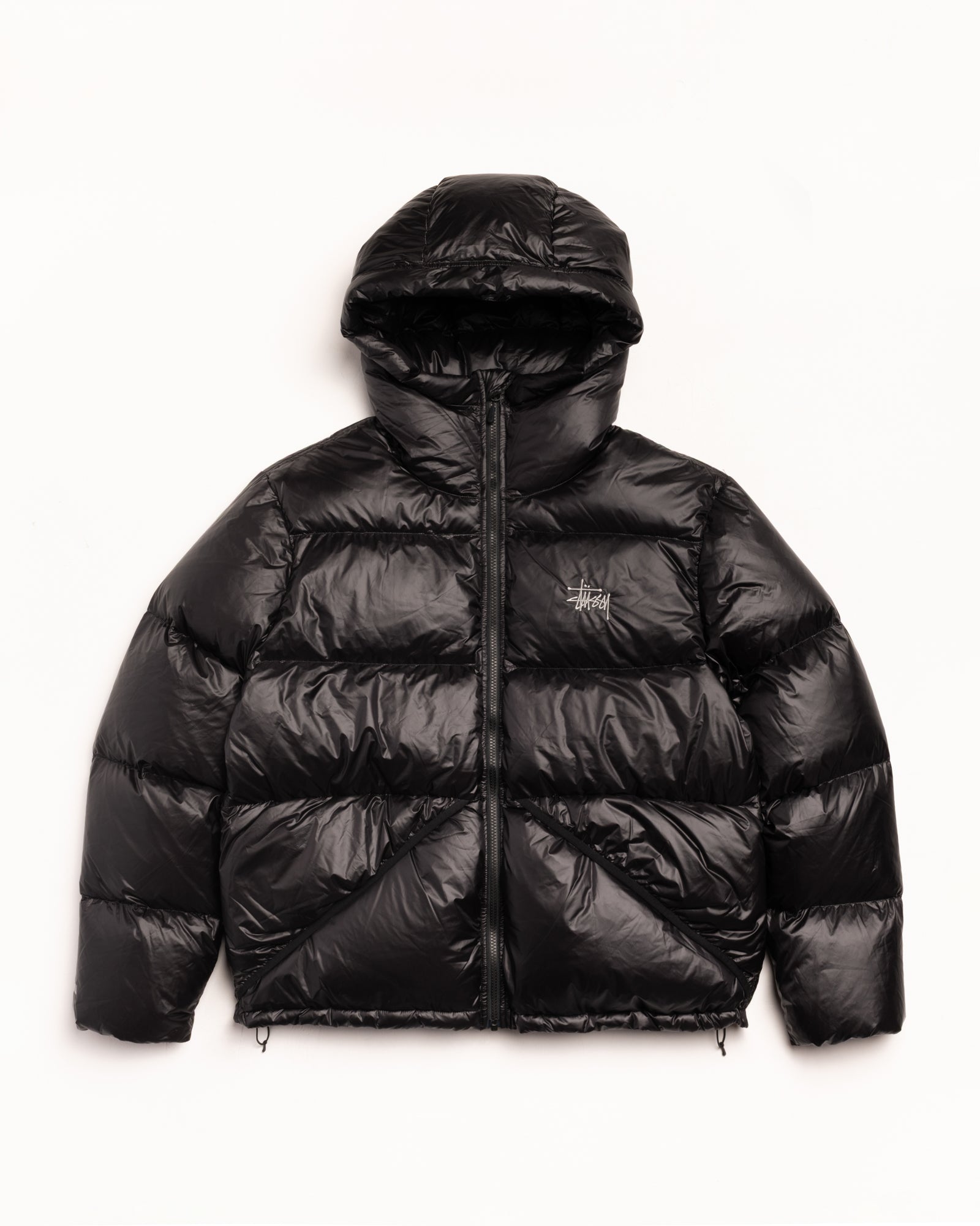 Micro Ripstop Down Parka – Jet Black | Outerwear | Stüssy