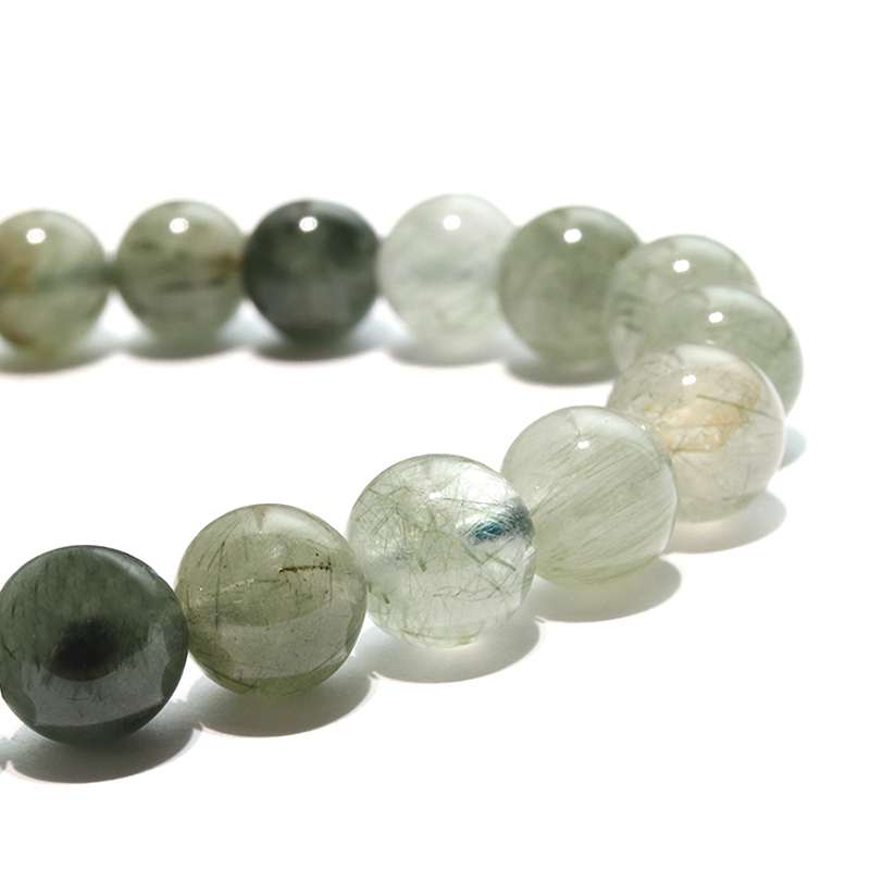 ブレス ザギマウンテンクォーツ＜パキスタン産＞ ブルー 丸 約7.5mm