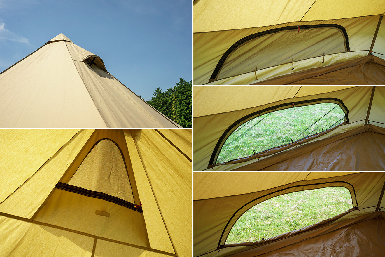 ogawa グロッケ16 T/C オガワ 別売グランドシート付き オガワ(ogawa