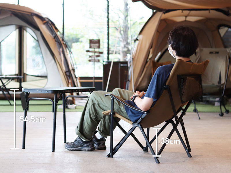 廃盤】小川キャンパル オガワ ハイバックチェア ogawa 2脚セット 廃盤