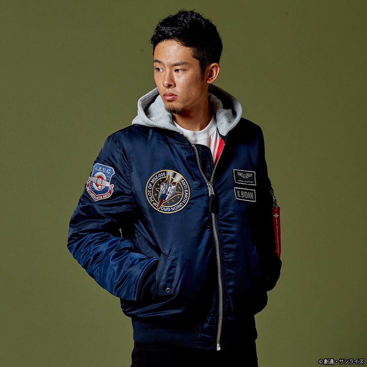 STRICT-G × ALPHA INDUSTRIES MA-1 NATUS 『機動戦士Ζガンダム