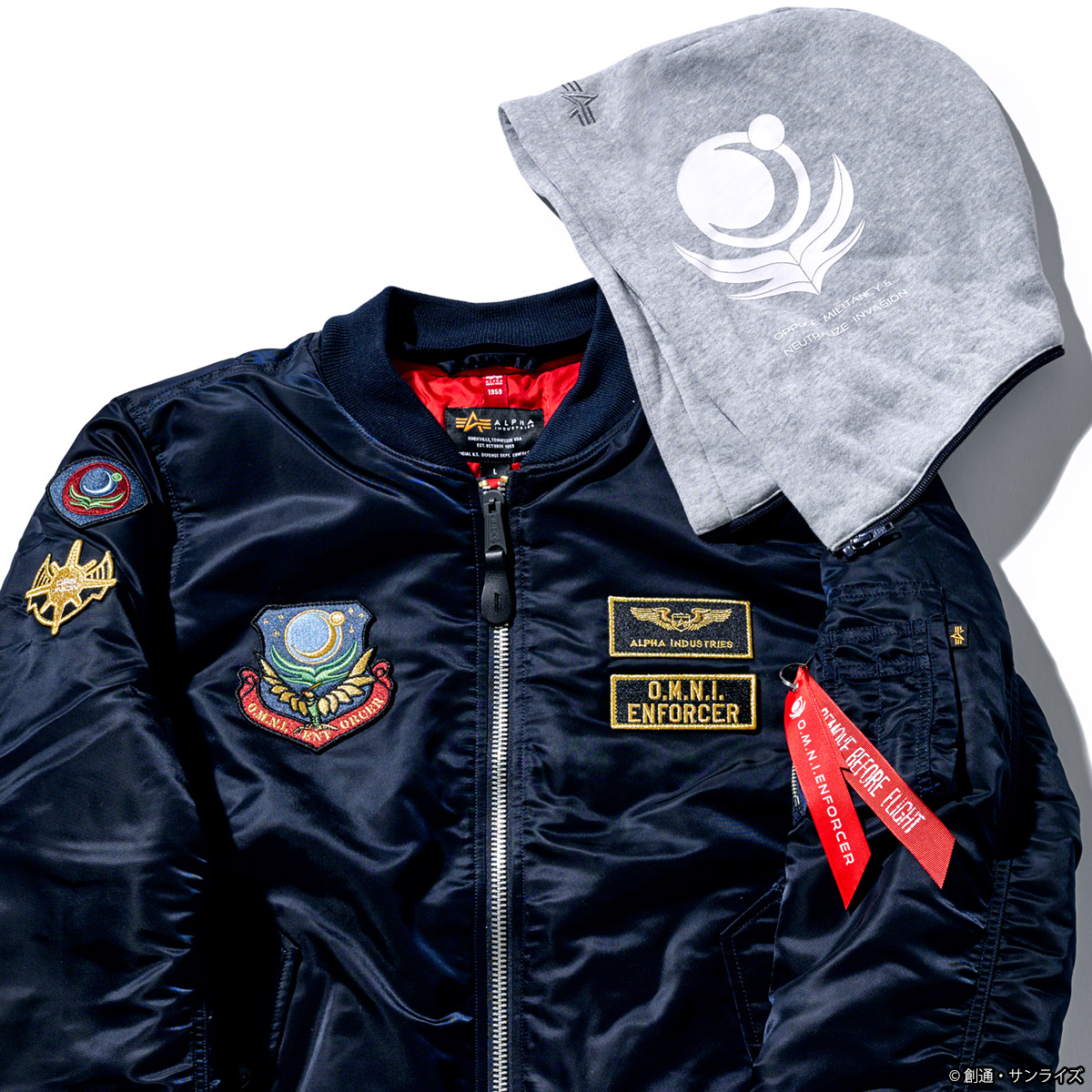 STRICT-G×ALPHA INDUSTRIES MA-1 NATUS『機動戦士ガンダムSEED』キラ