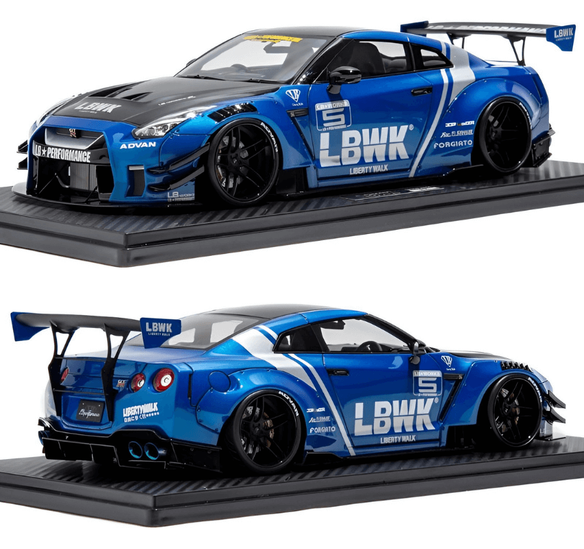 1/18スケール ignition model「LB-WORKS Nissan GT-R R35 type 2
