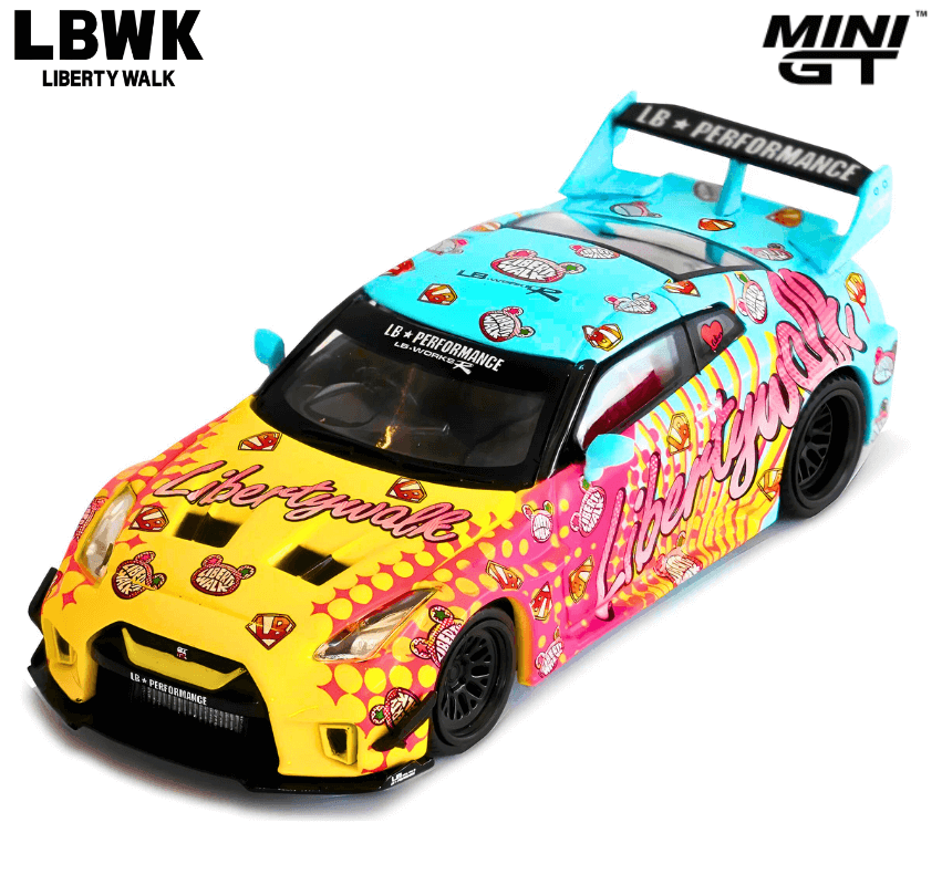 1/64スケール MINI GT「LB-Silhouette WORKS GT NISSAN 35GT-RR Ver.1