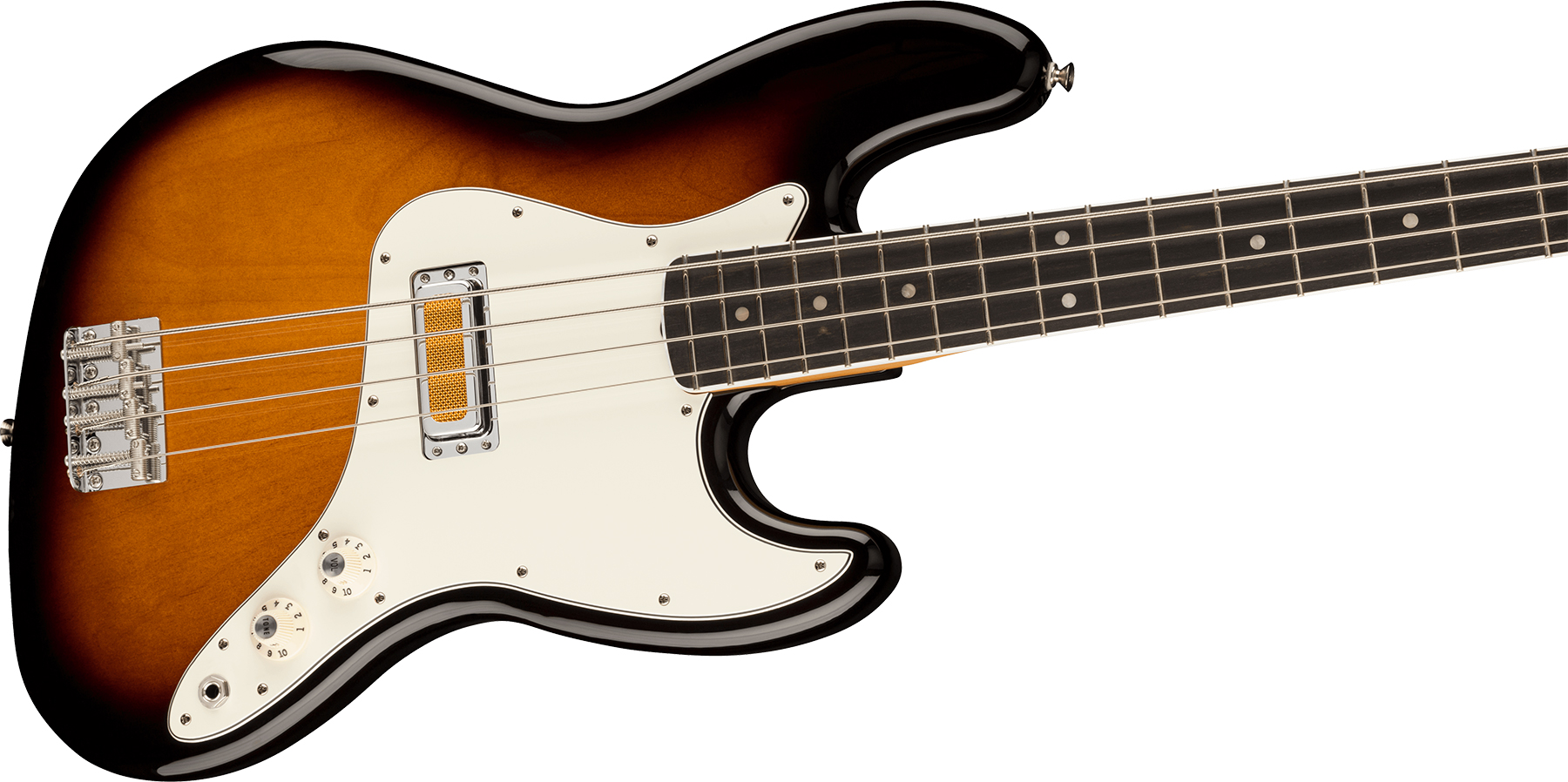 Fender Gold Foil Jazz Bass (MEX, EB) - 2-color sunburst Solid body