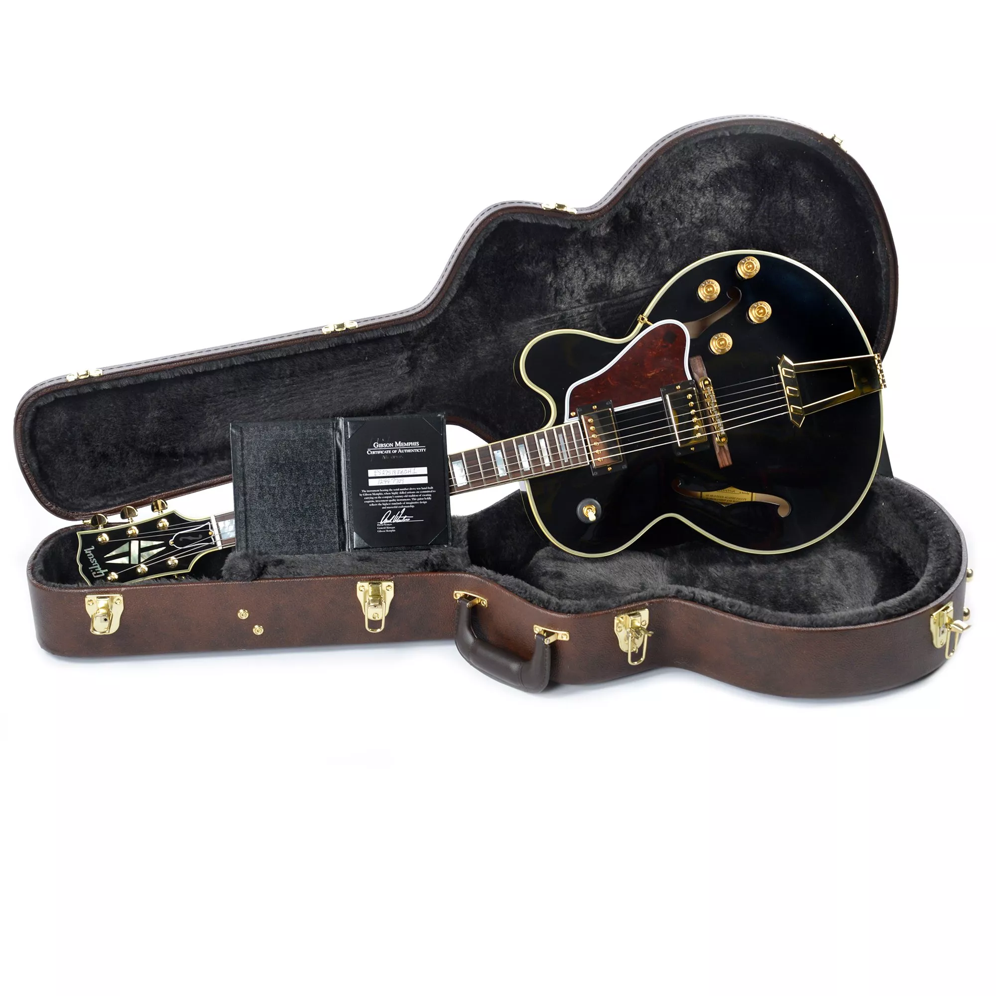 Gibson ES-275 Custom 2018 Ltd - ebony Hollow-body electric guitar