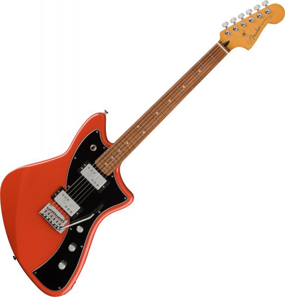 Fender Player Plus Meteora HH (MEX, MN) - fiesta red Retro rock