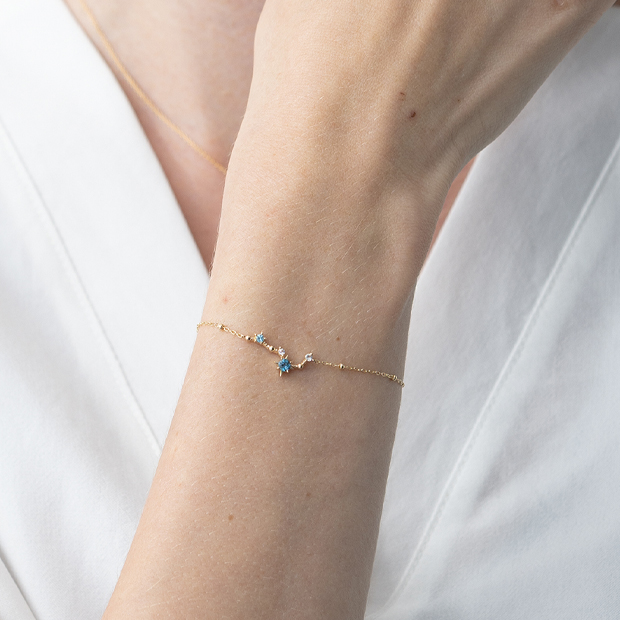 CONSTELLATION BRACELET(2JU0339)K10 ブレスレット｜スタージュエリー