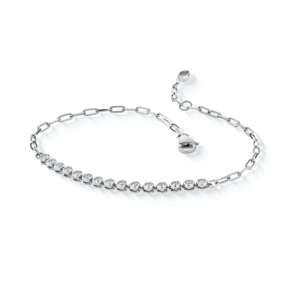 DIAMOND LINK BRACELET(1XU0520)Pt950 ブレスレット｜スタージュエリー