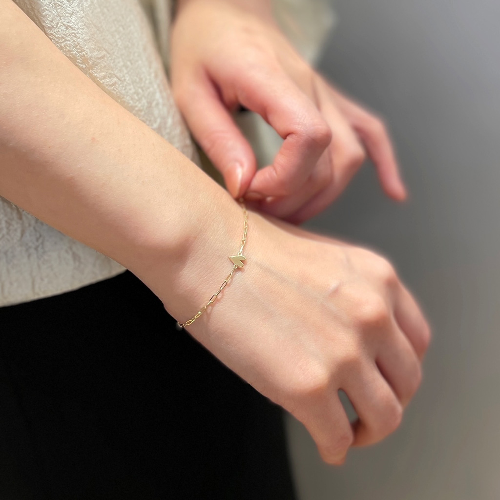 CONNECT WITH LOVE BRACELET(2JU0342)K10 ブレスレット｜スター