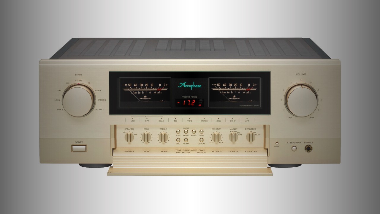 Accuphase E-480: Powerful and innovative Integrated amplifier