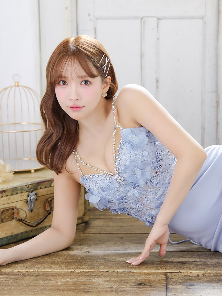 IRMA/イルマ】マーメイド/ ビジュー/ 立体フラワー/ キャミソール