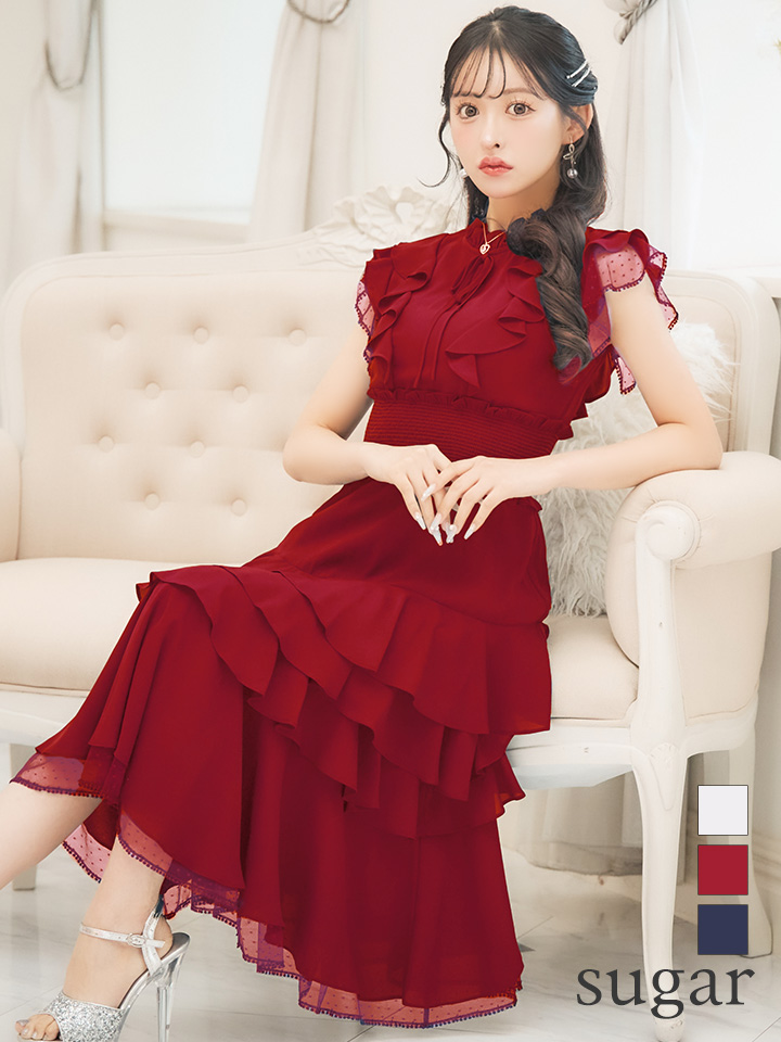 XS-Lサイズあり【SETTAN/セッタン】ハイネック/ リボン/ シアー