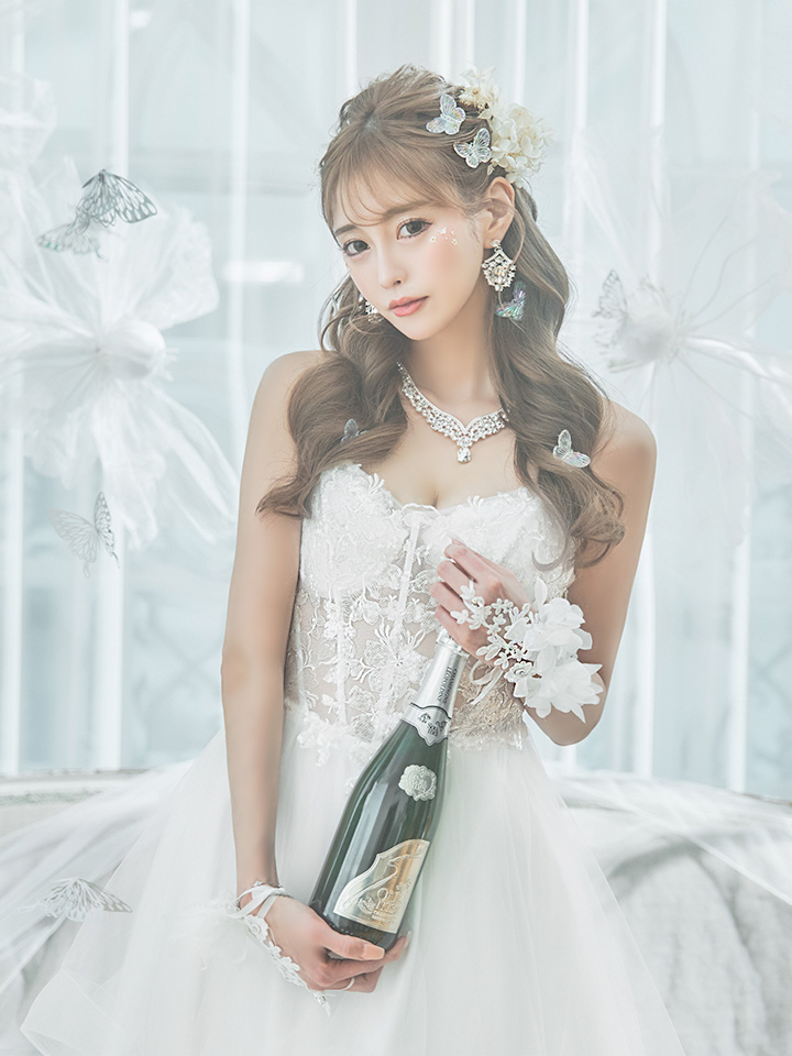 貴咲モエカ/関西コレクション着用】【Lip line/リップライン