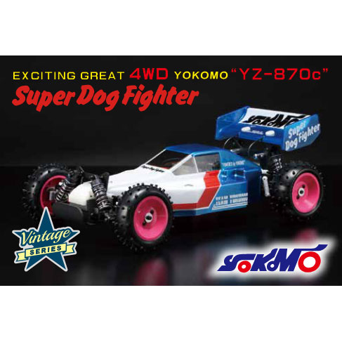 YZ-870C スーパードッグファイター プロテック4ボディ付き 1/10 4WD