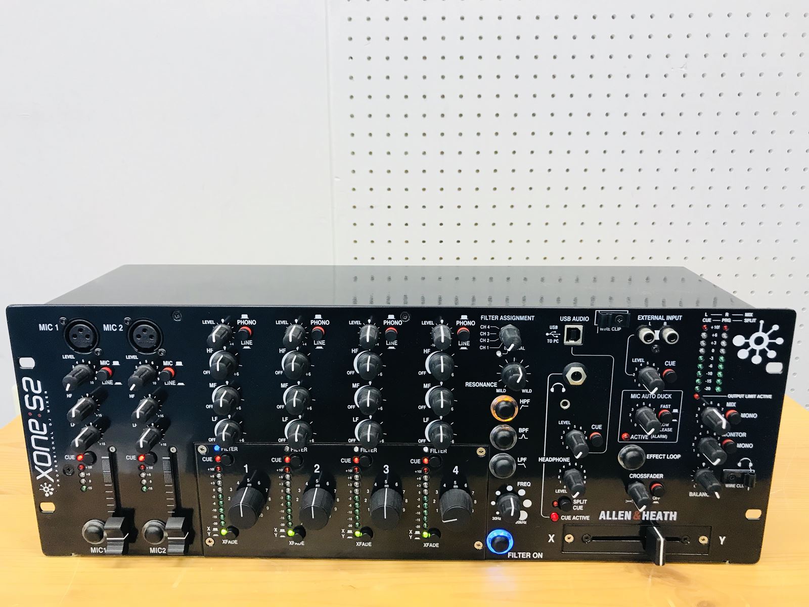 ALLEN&HEATH XONE:S2 DJミキサー/プリアンプとして DJミキサー S2 XONE