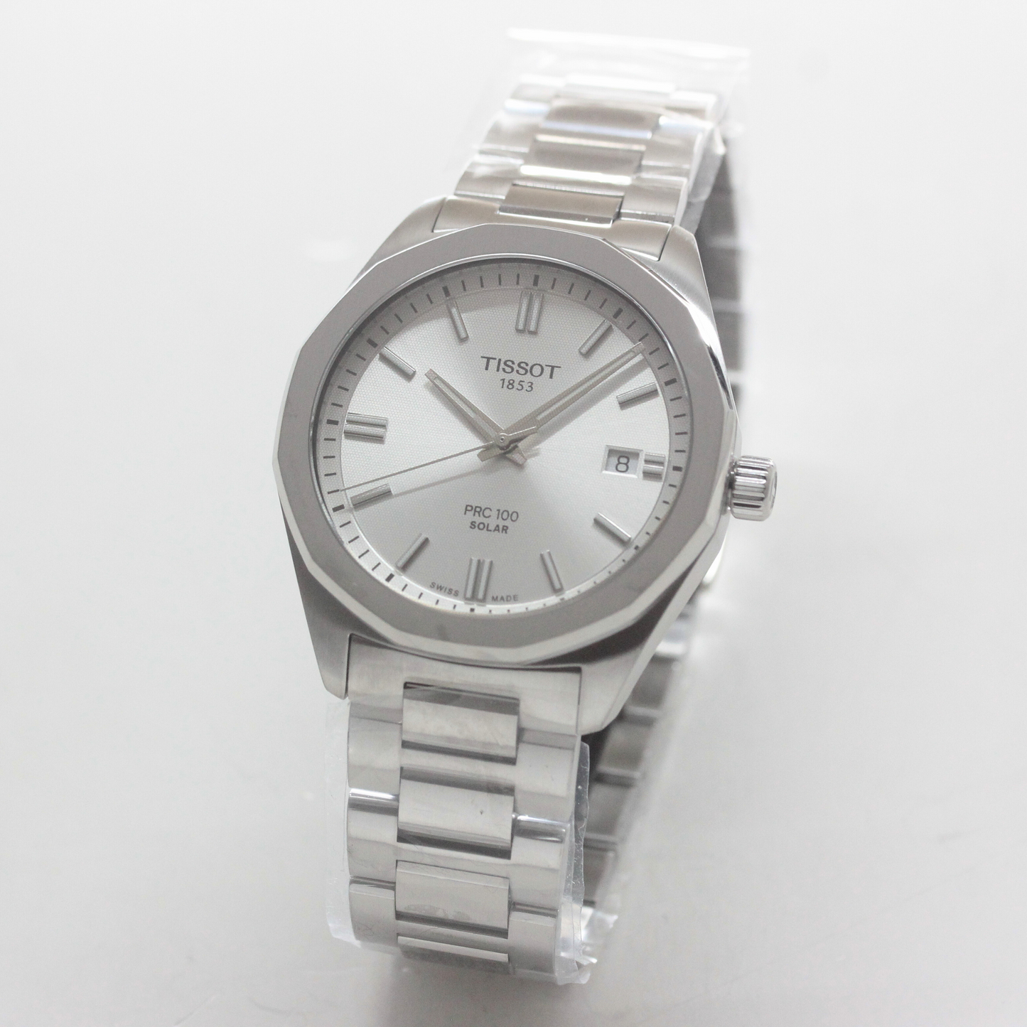 TISSOT(ティソ)PRC 100 Solar Quartz 39mm/クォーツソーラー/シルバー